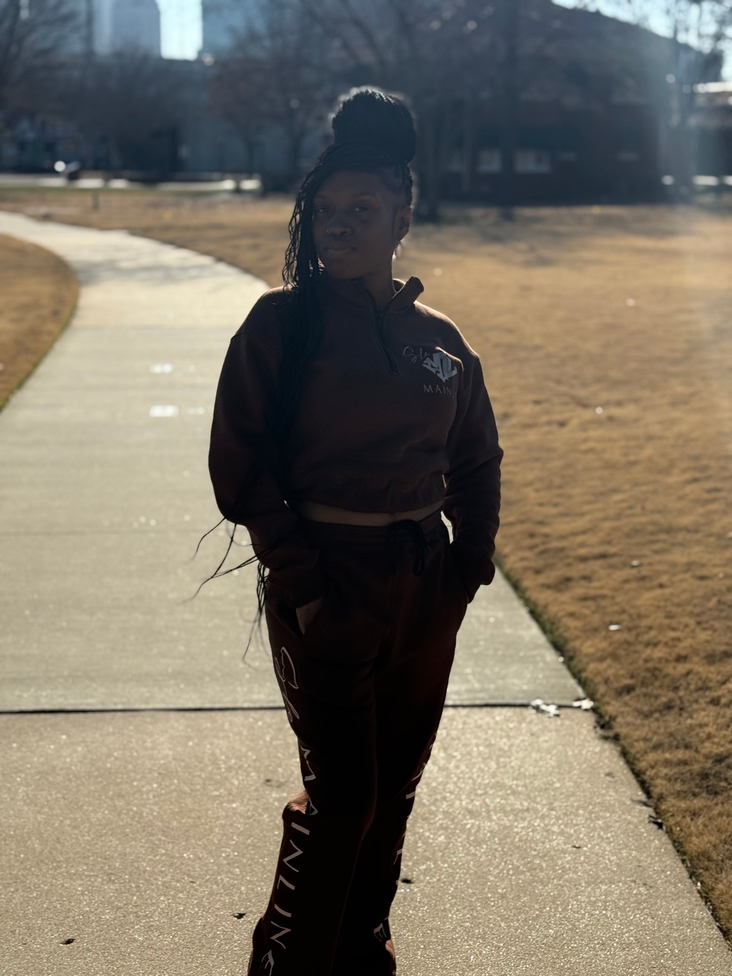 Two Piece Set Long Sleeve Sweatsuit