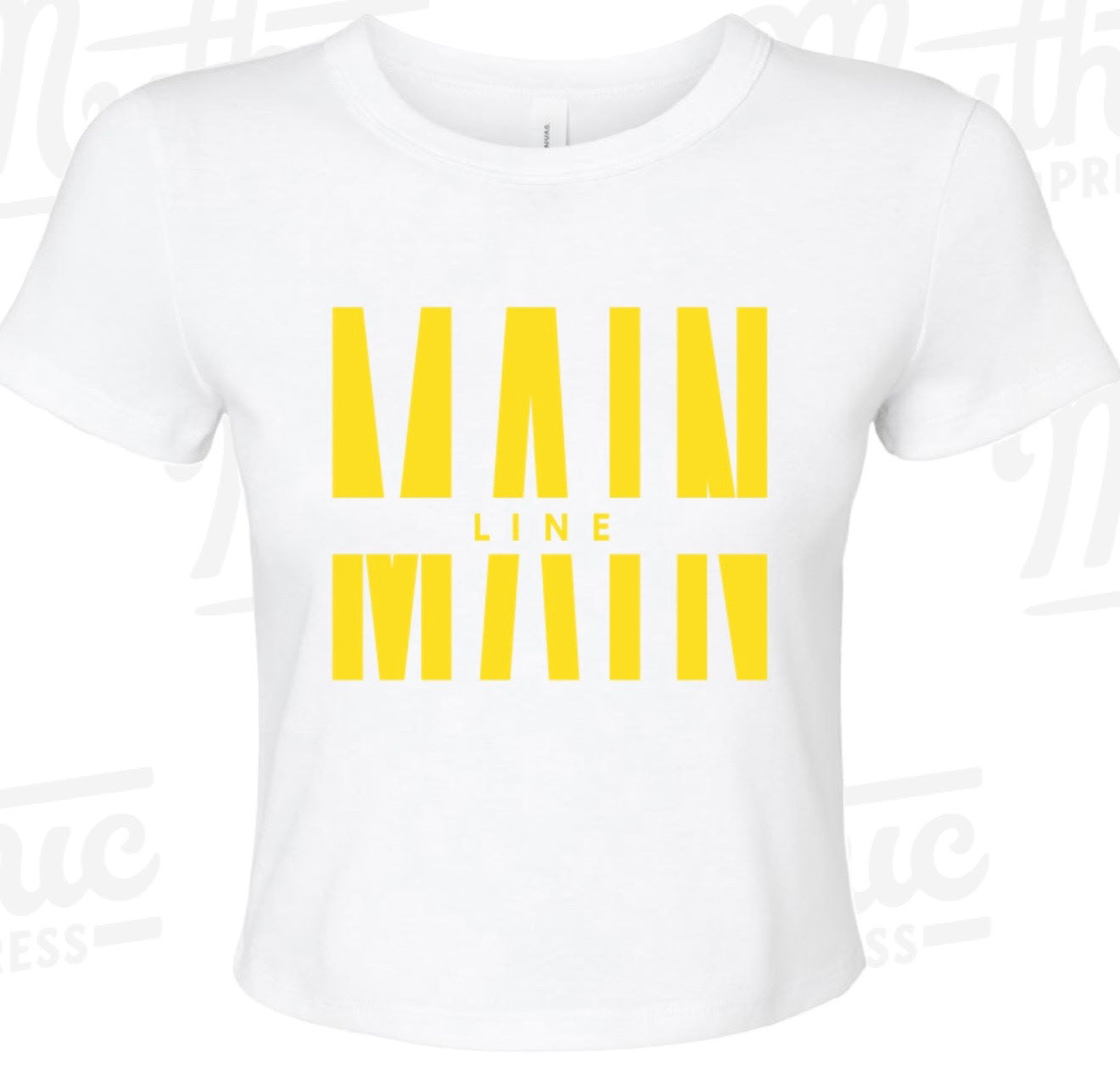Crop T-Shirt/White