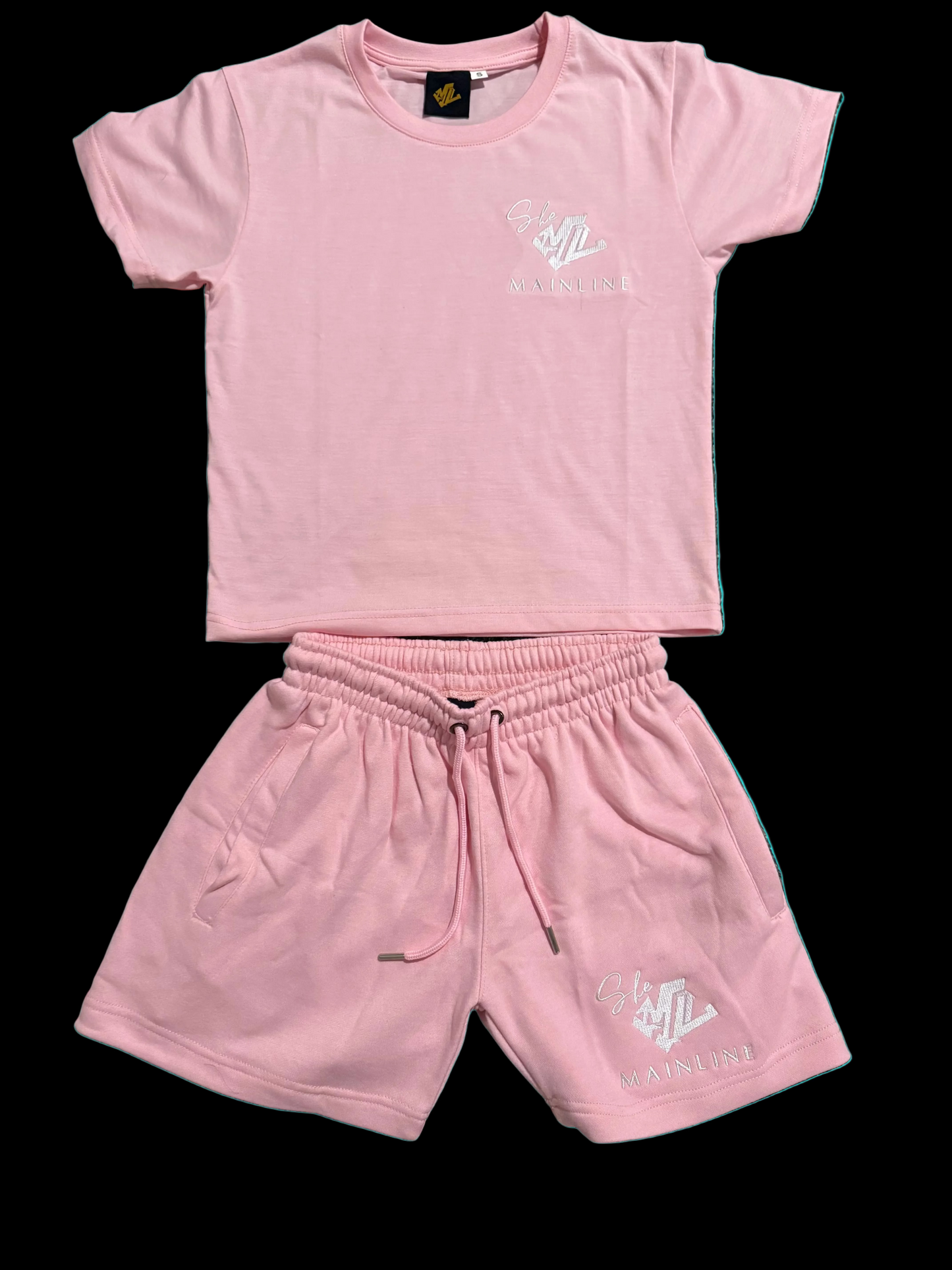 She MainLine Short Set Pink