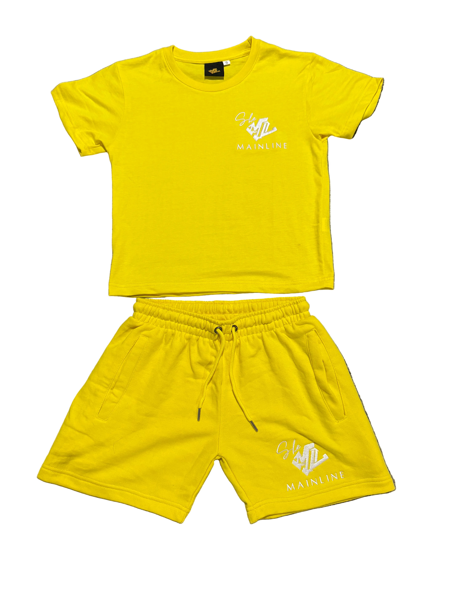 She MainLine Short Set Yellow