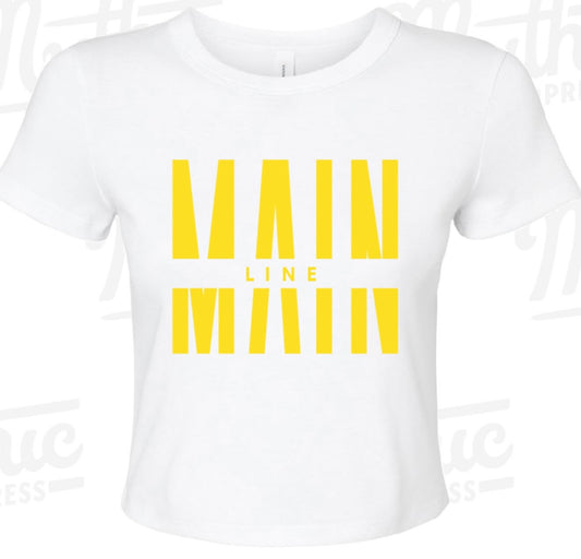 Crop T-Shirt/White
