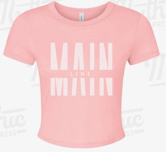 Crop T-Shirt/Pink