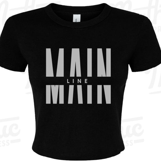Crop T-Shirt/Black